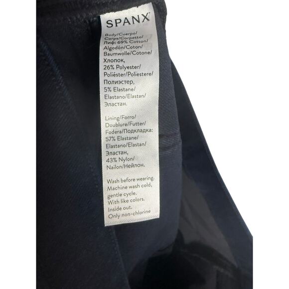 Spanx Jean-ish Blue Pull-On Stretch Jean Leggings Plus Size 2X - Picture 10 of 10